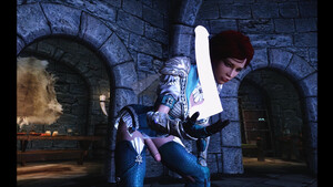 Красивый магический секс мультяшной колдуньи и беззащитной красотки