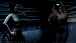 Увлекательный порно мультик во вселенной Mass Effect